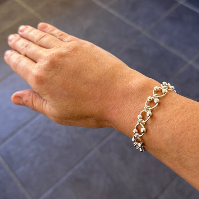 Eastern Promises Beaded Rings Dainty Bracelet