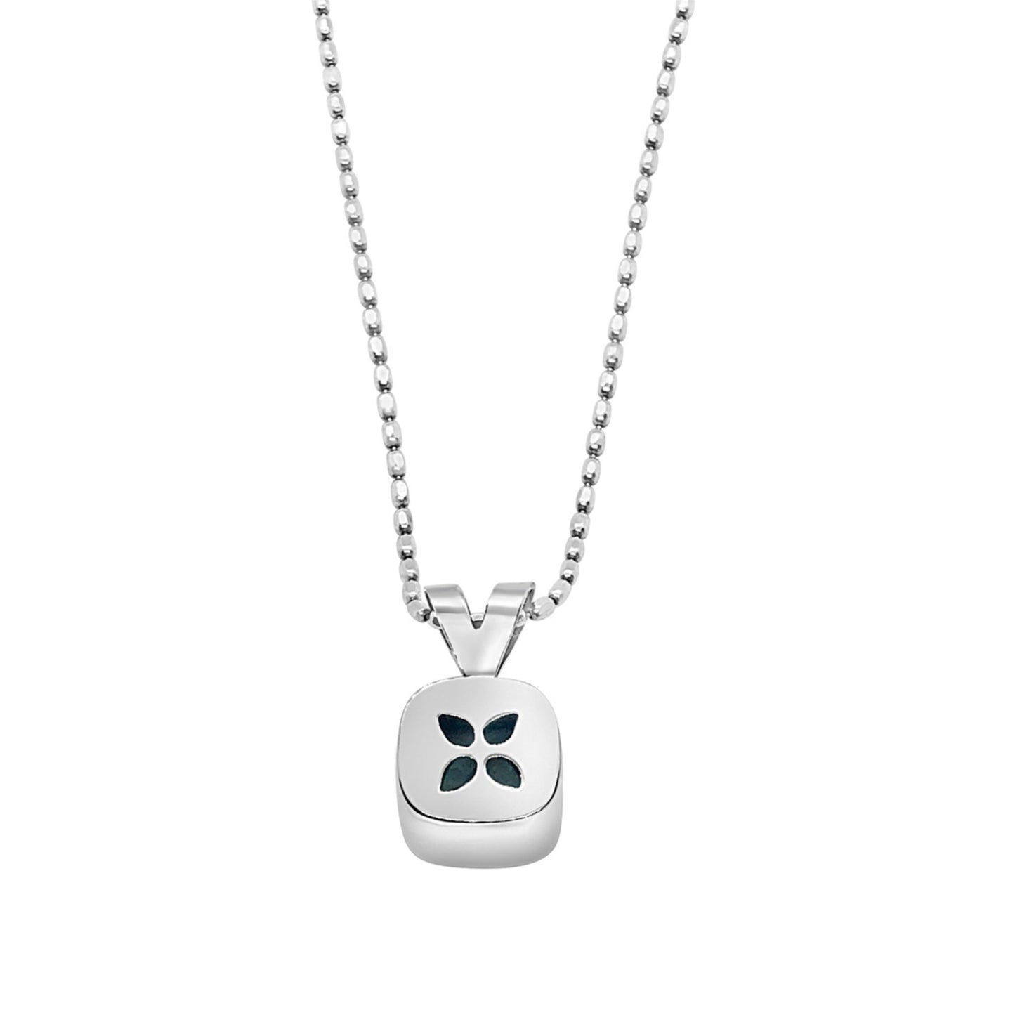 Loyalty Cushion Cut Gemstone Pendant Necklace
