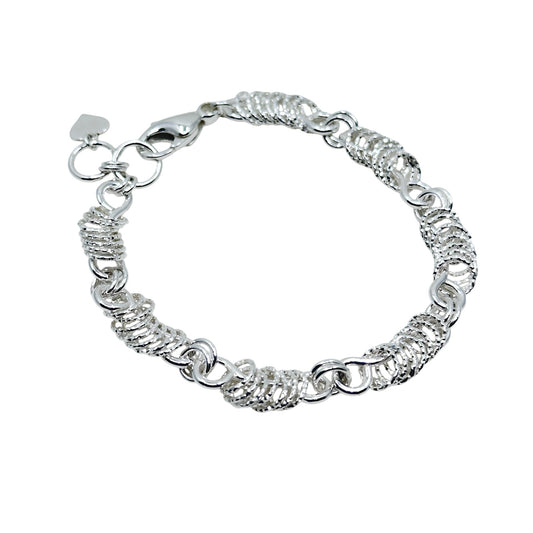 Sincerity Floating Rings Link Bracelet