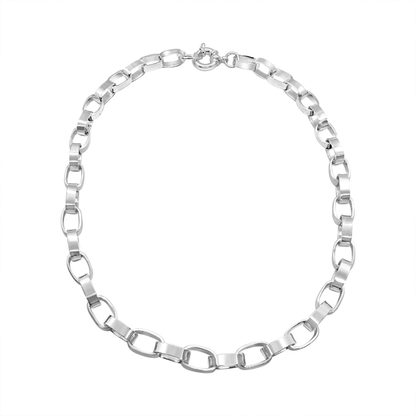 Tranquility Statement Chain Link Necklace