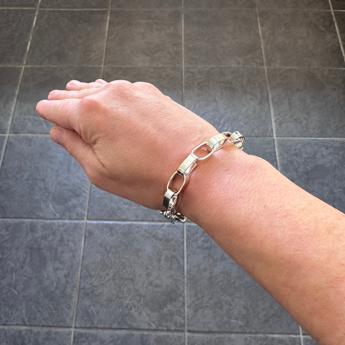 Tranquility Statement Chain Link Bracelet